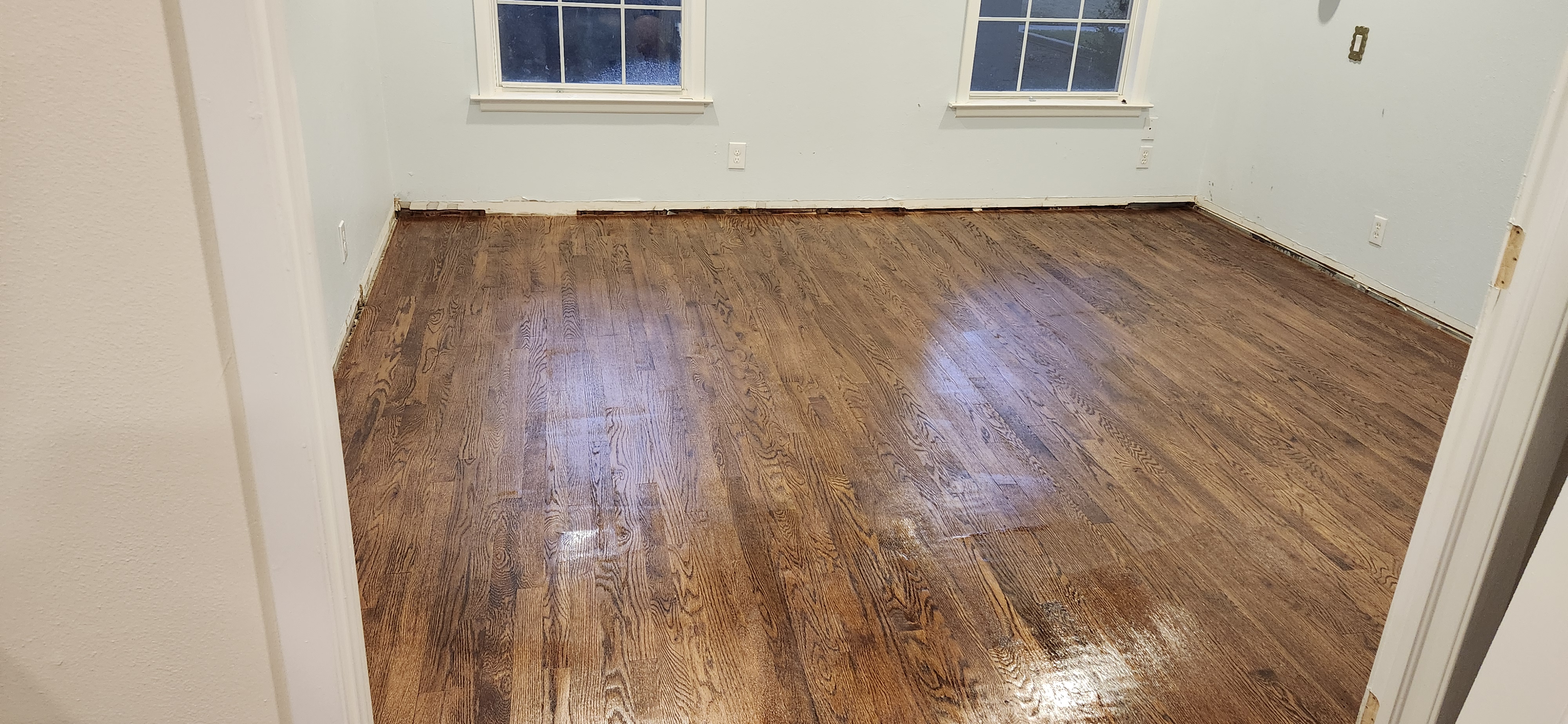 Bedroom floor